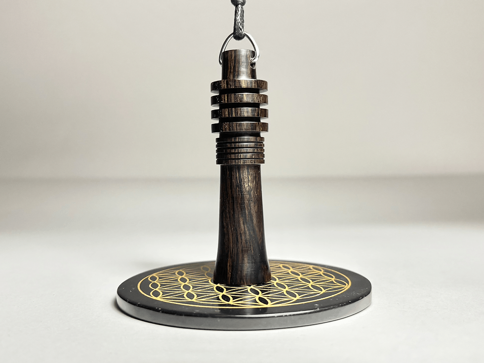 Thumbnail: Djed pendulum made of ebony wood
