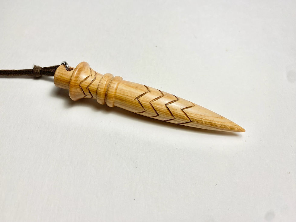 Miniature : Pendule thot bois d'Olivier d'Italie