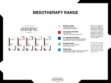 L'esthetic Meso Products