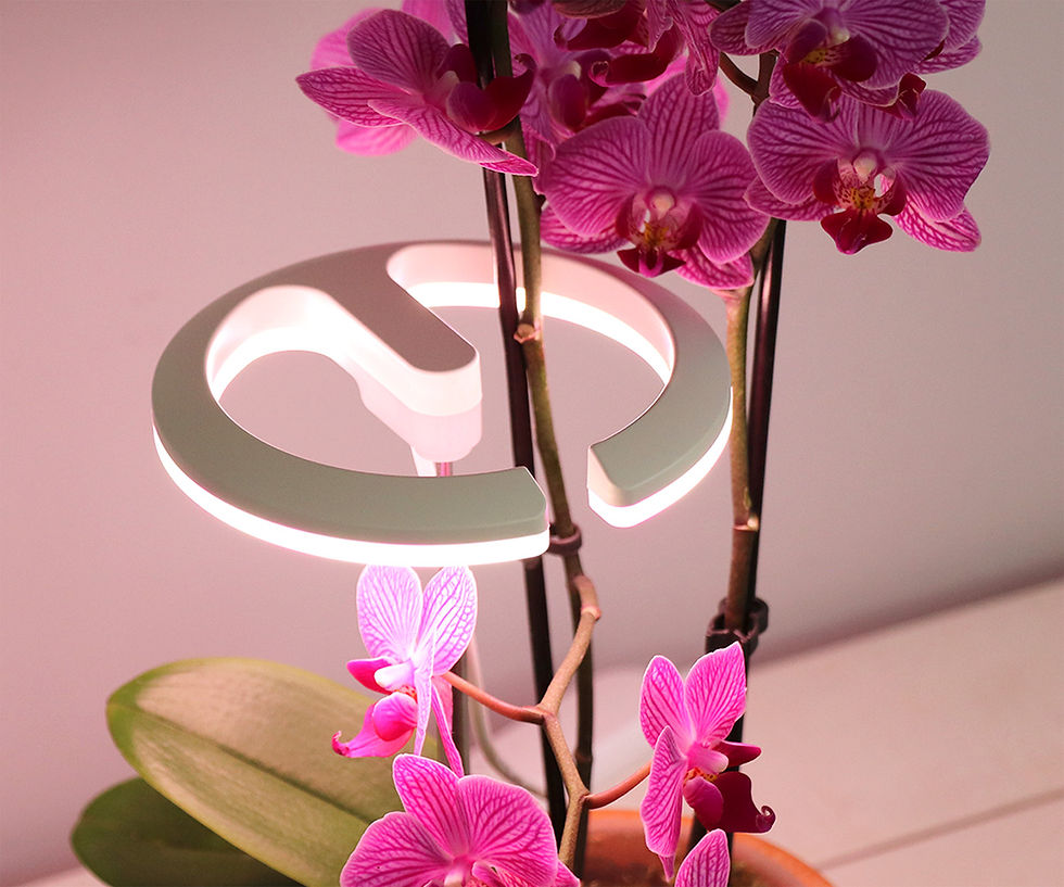 Thumbnail: SunBlaster Halo 360 LED Plant Light, w/ USB Adaptor and Timer