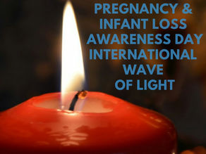 Pregnancy & Infant Loss Awareness Day on Friday