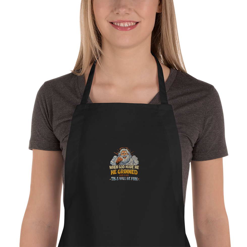 Thumbnail: Embroidered Apron | Liberty Bags 5502