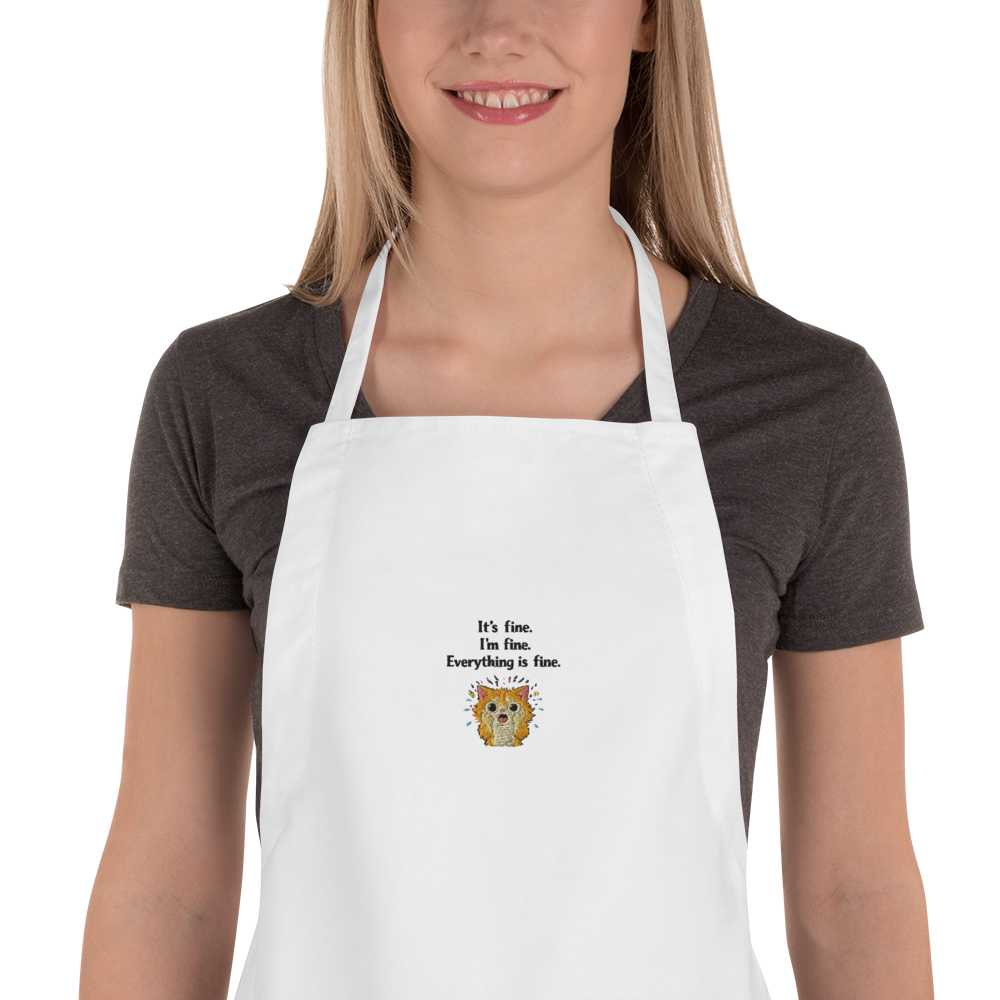 Embroidered Apron | Liberty Bags 5502