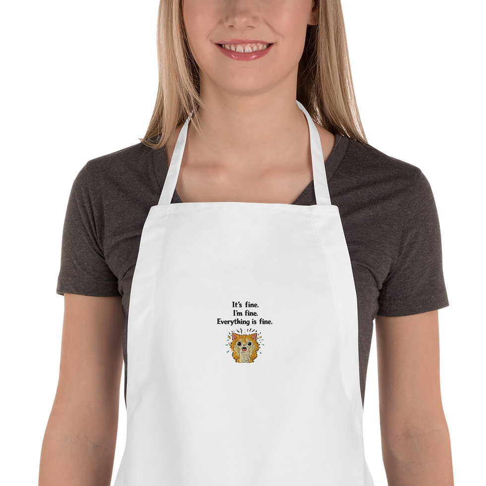Thumbnail: Embroidered Apron | Liberty Bags 5502