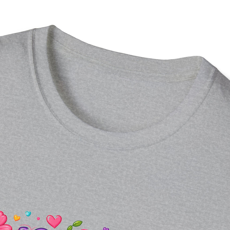Thumbnail: Best Mom Ever T-Shirt | Floral Hearts Mother's Day Tee