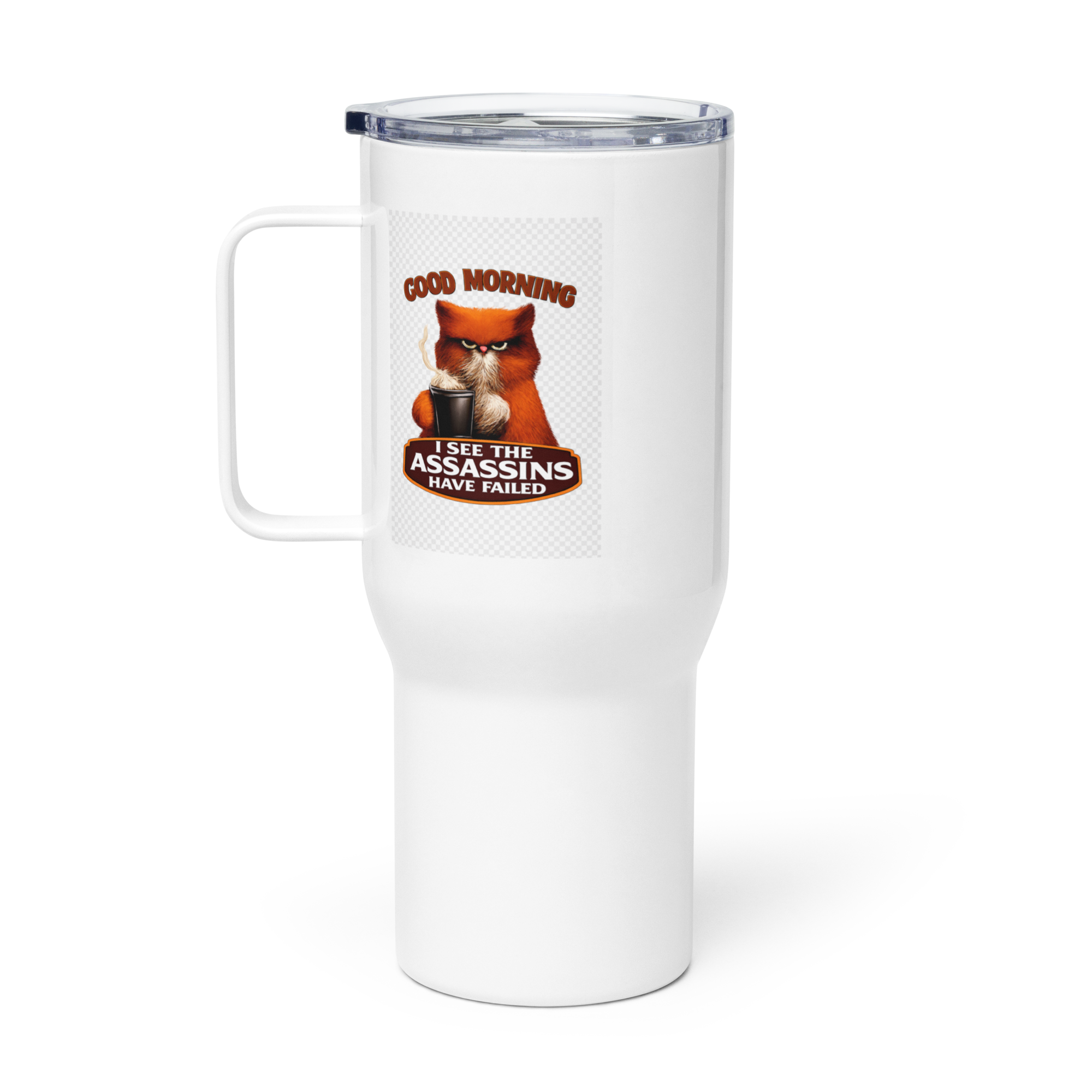 Travel Mug with a Handle