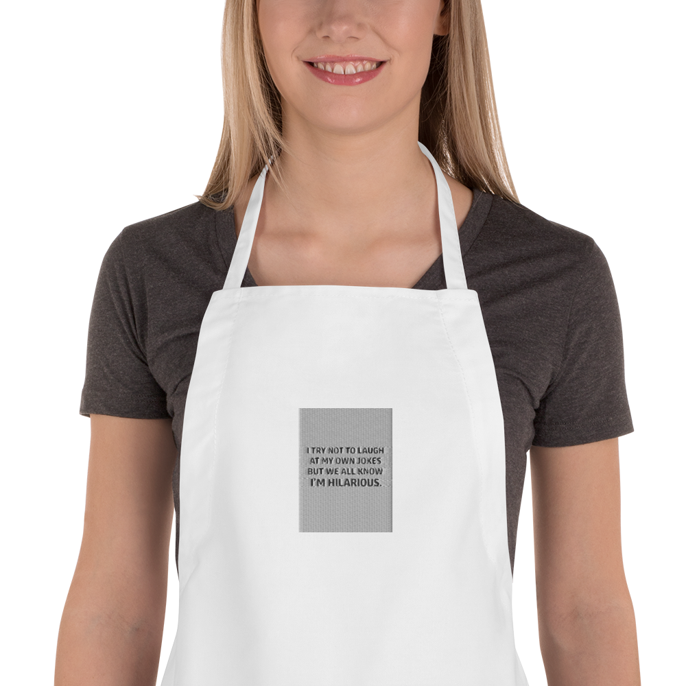 Embroidered Apron | Liberty Bags 5502