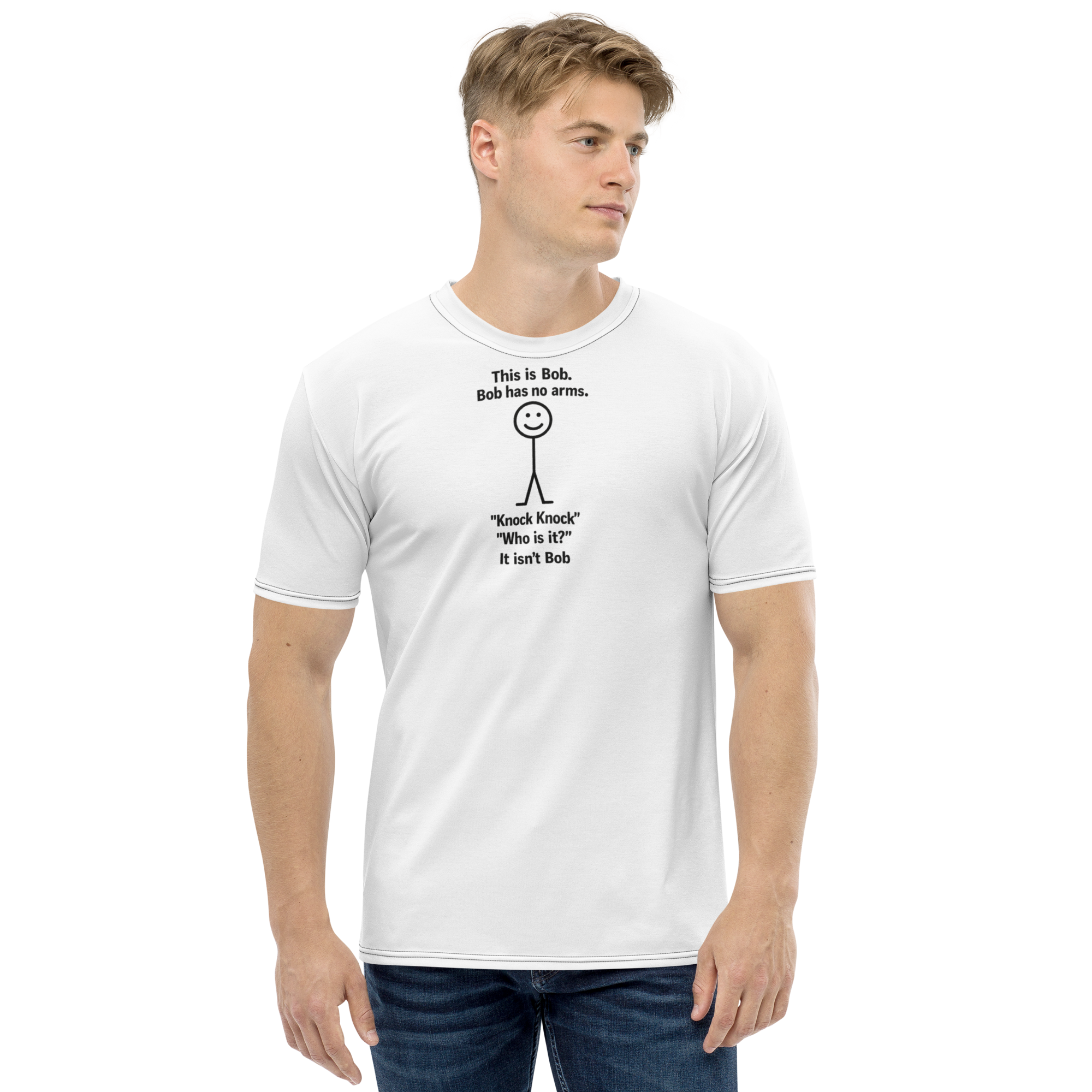 All-Over Print Men's Crew Neck T-Shirt
