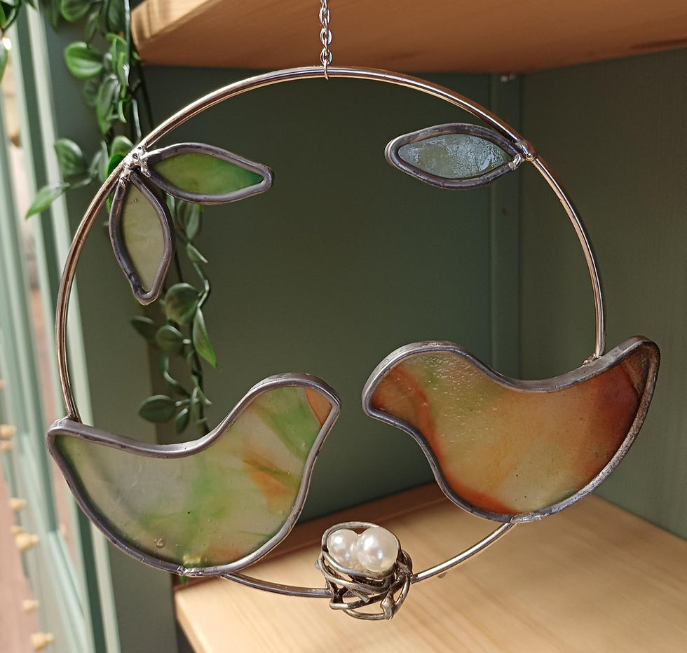 Glas in lood/ Tiffany