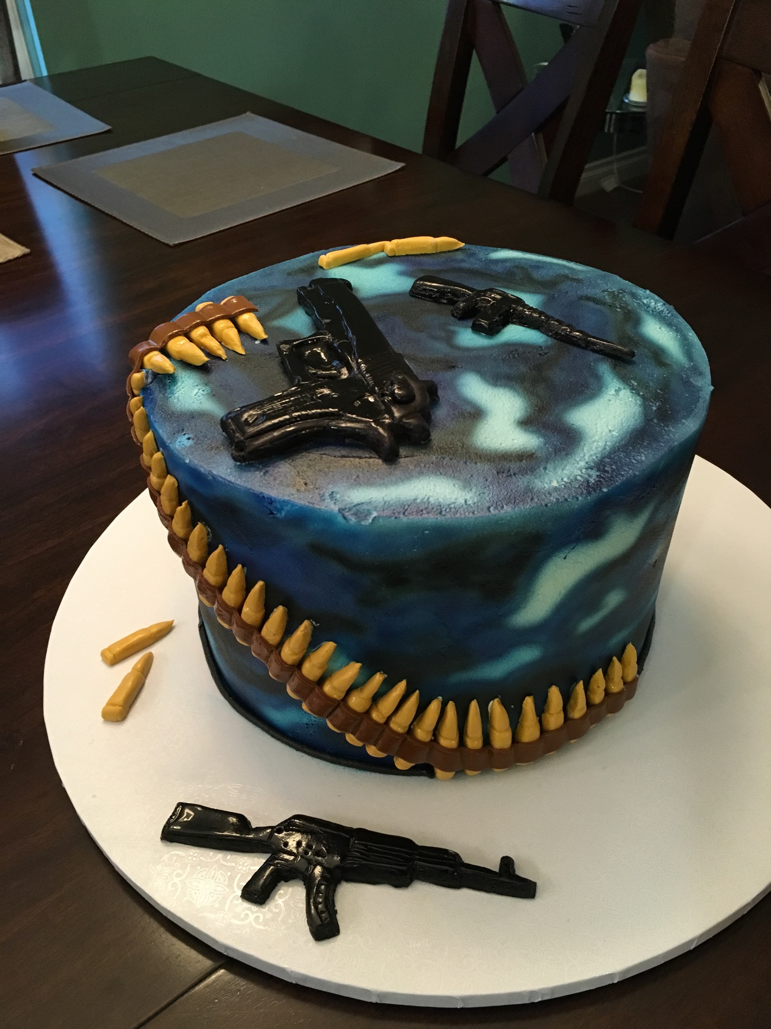 Ammo grooms cake