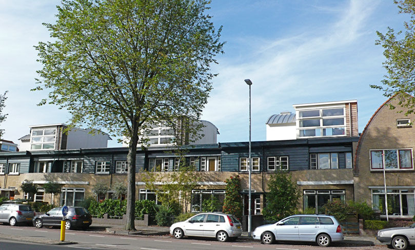 Dakopbouwen op Monumentaal Woningblok Haarlem