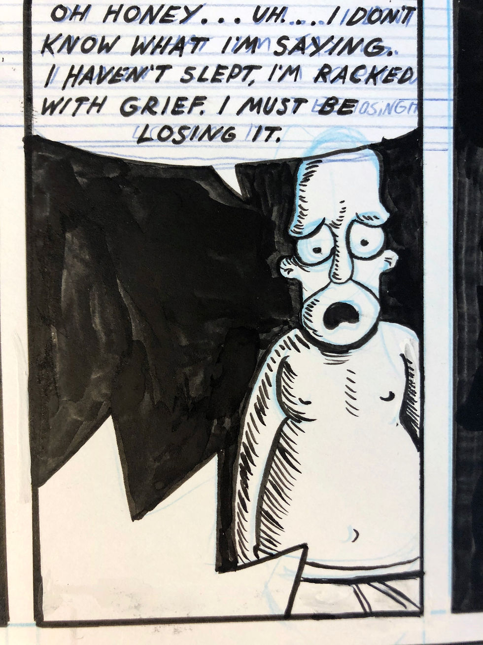 Thumbnail: Shadows Over Springfield original page