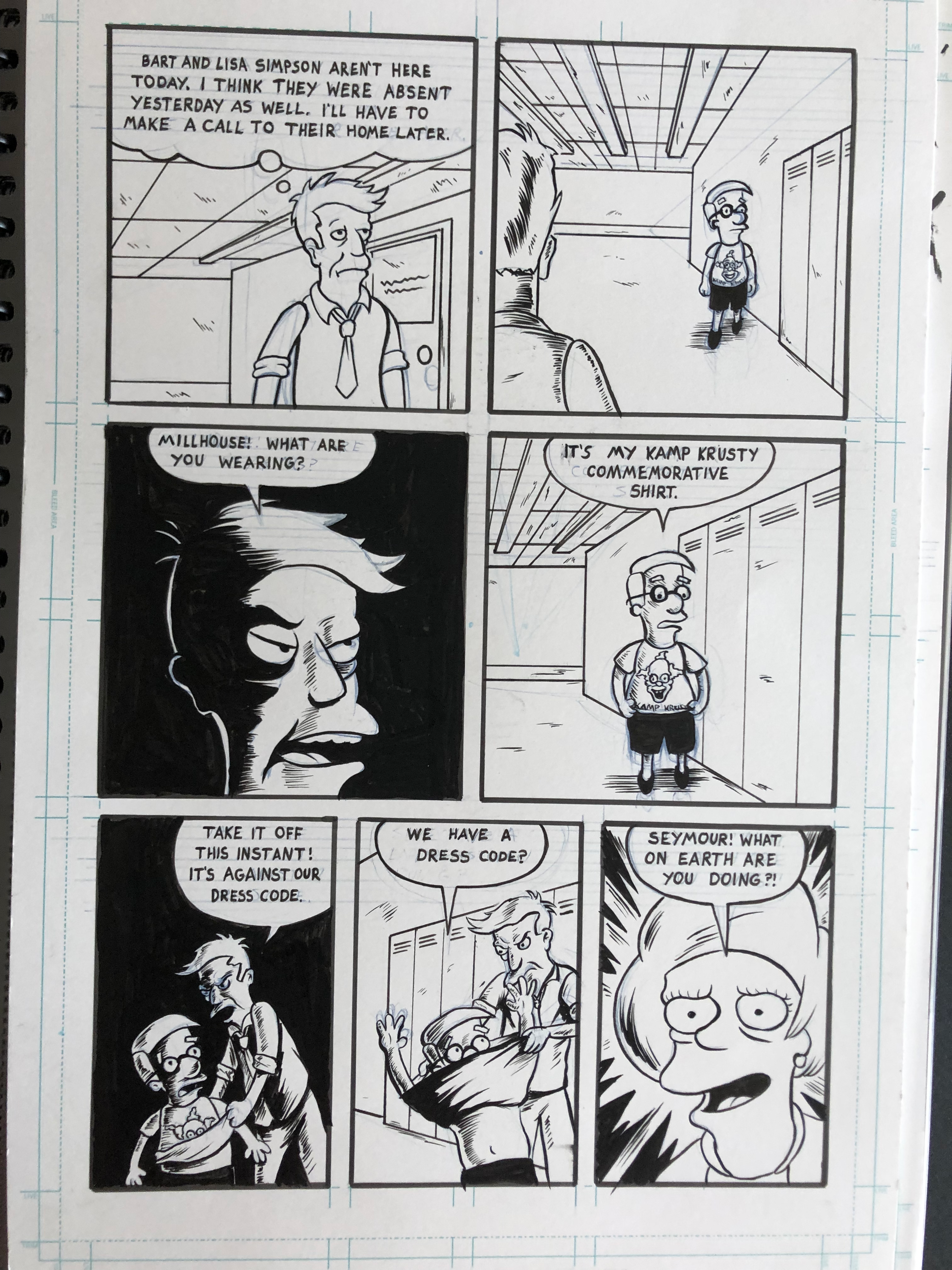 Original Comic Page