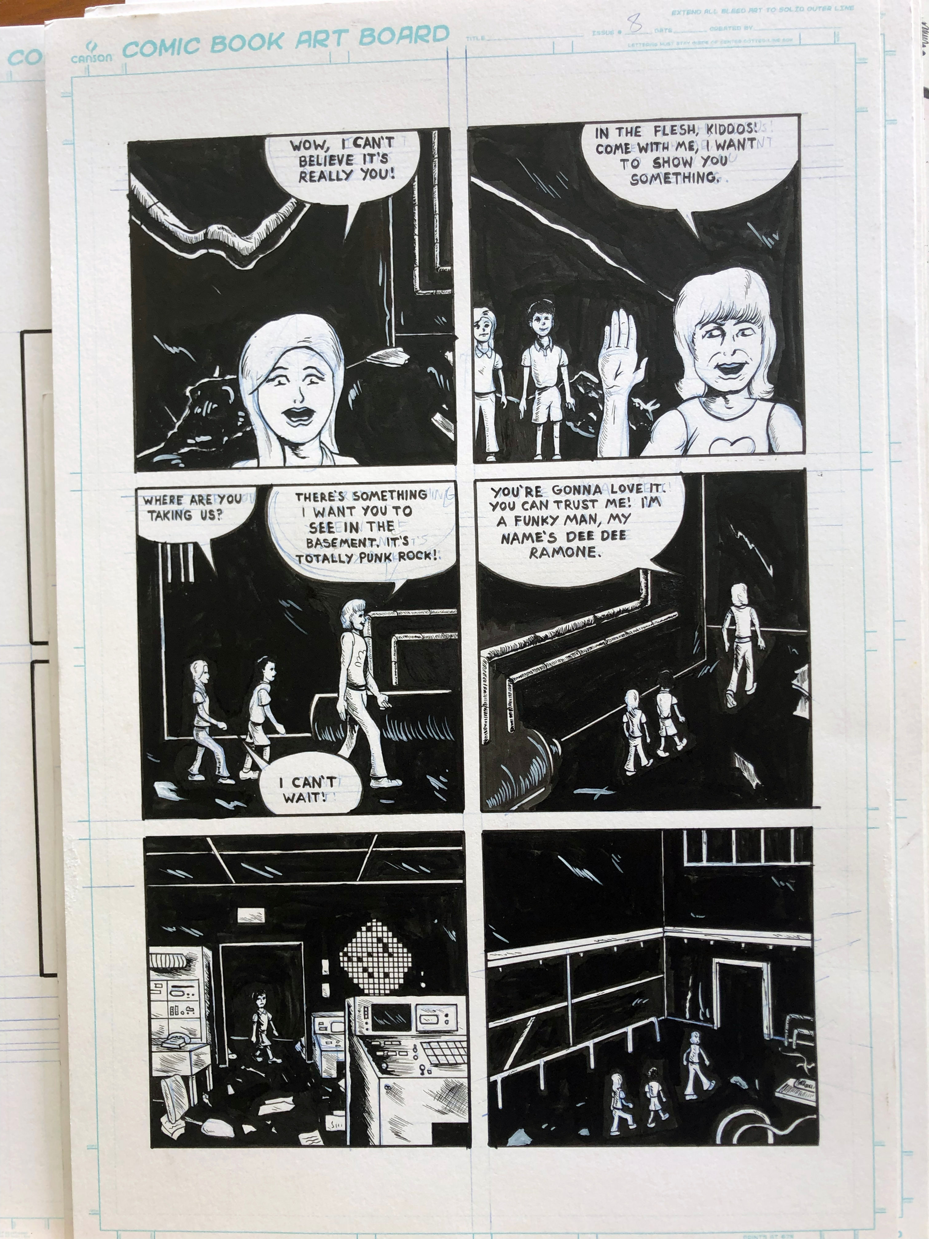 Original Comic Page