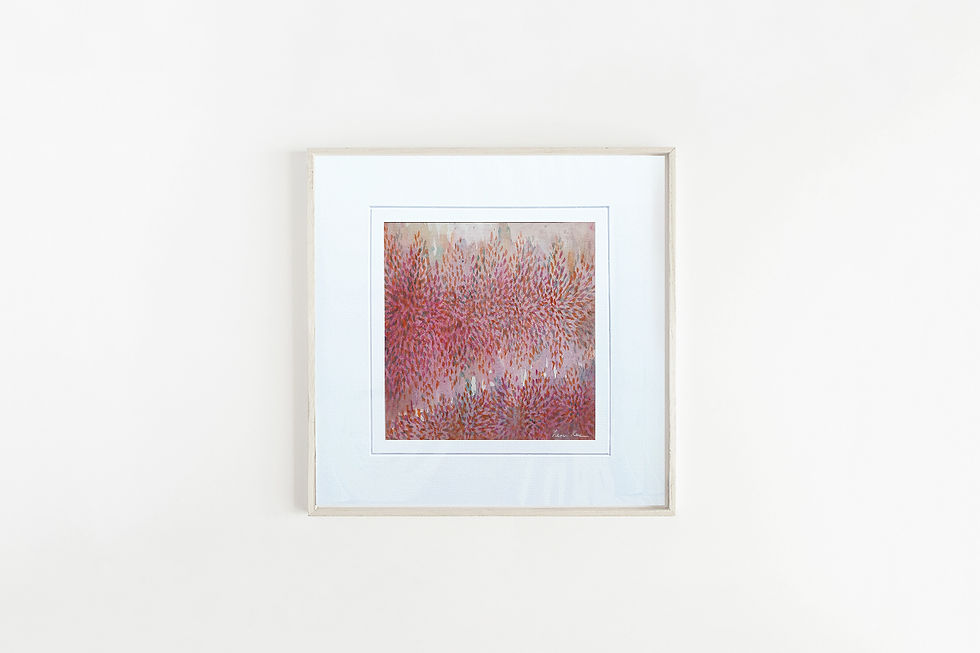 Thumbnail: Love by the Lakeside (Abstract Landscape Watercolour)