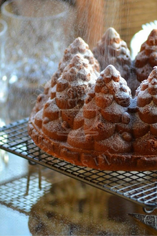 Bundt Cake with Cream Cheese and Orange