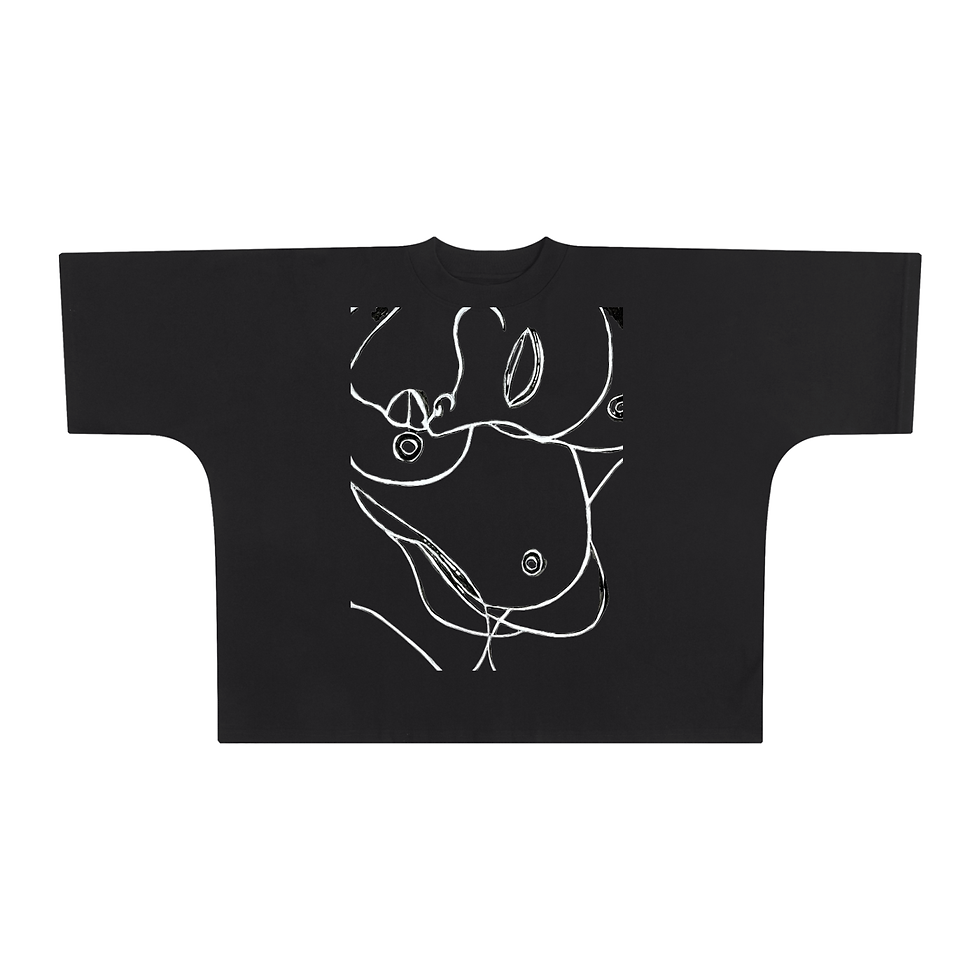 Thumbnail: BAD-CITIZEN-Navel Gaze tee-Black