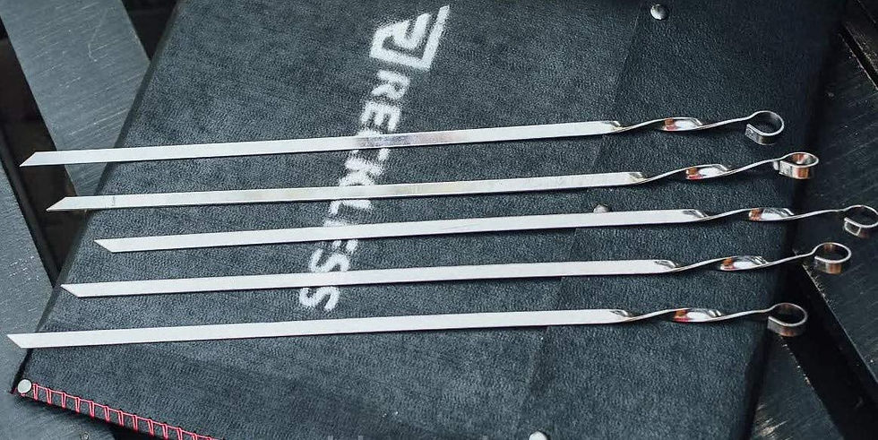 Thumbnail: 8 pcs Shashlik Skewers