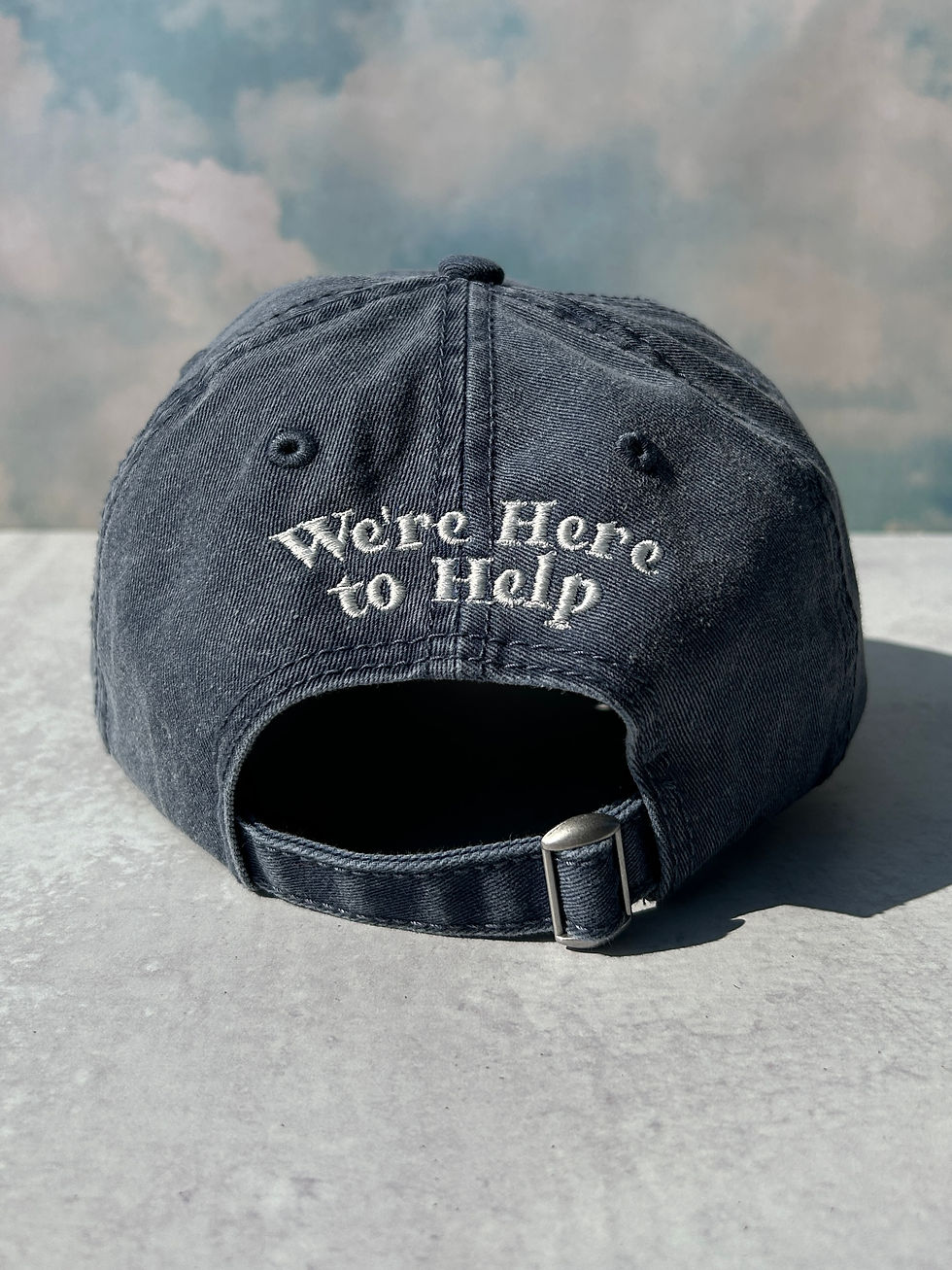 Thumbnail: H2H logo on back of baseball dad cap