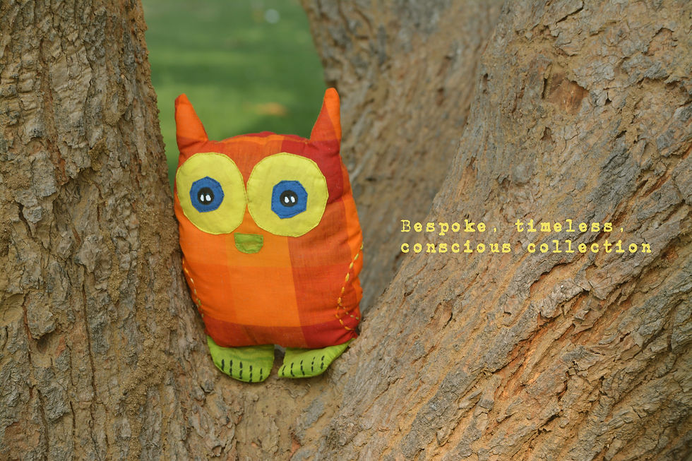 hand-made sustainable play buddies