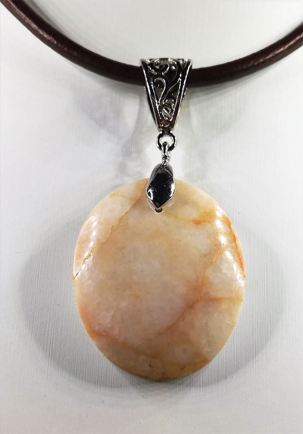 Pendentif Pierre de Haute-Savoie Fait Main en France (74)