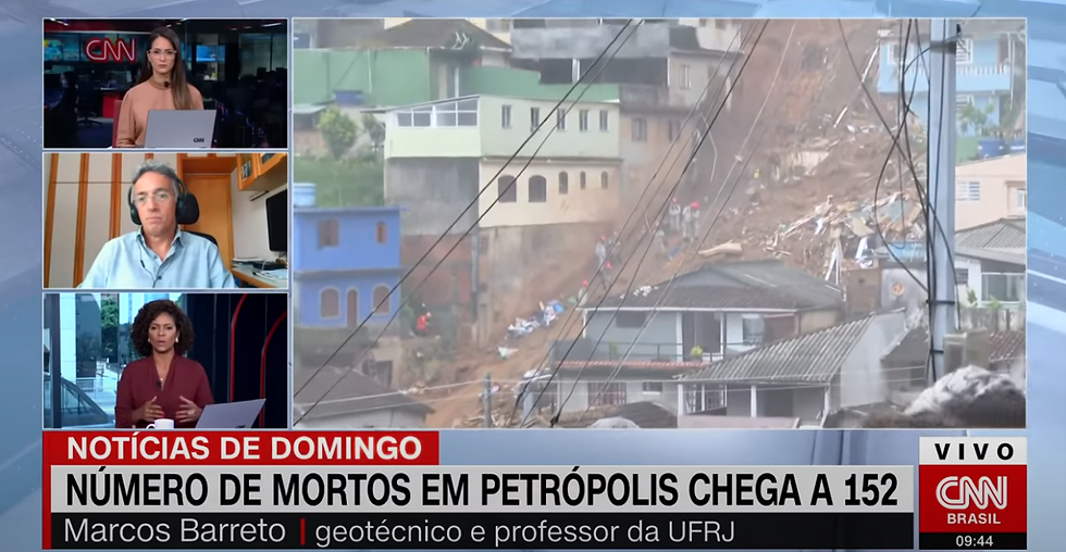 Case: Chuvas em Petrópolis