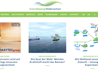 Beitrag auf GreenShipping Niedersachsen