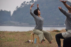 夕陽のジャイロキネシス@伊豆