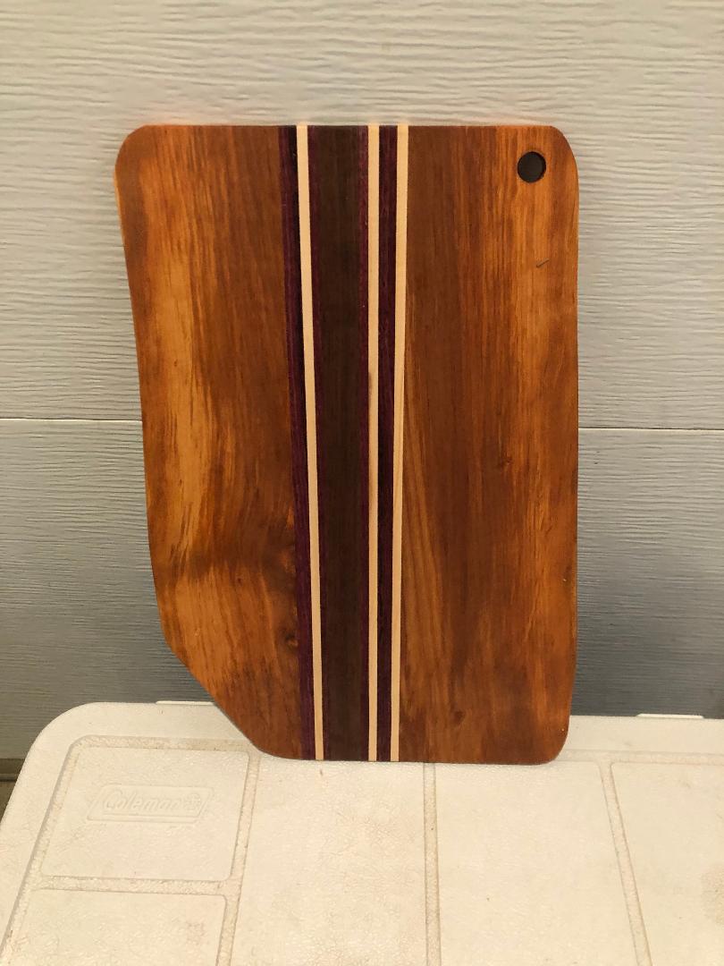 SOLD PB#318 Cutting-Board Live Edge $70