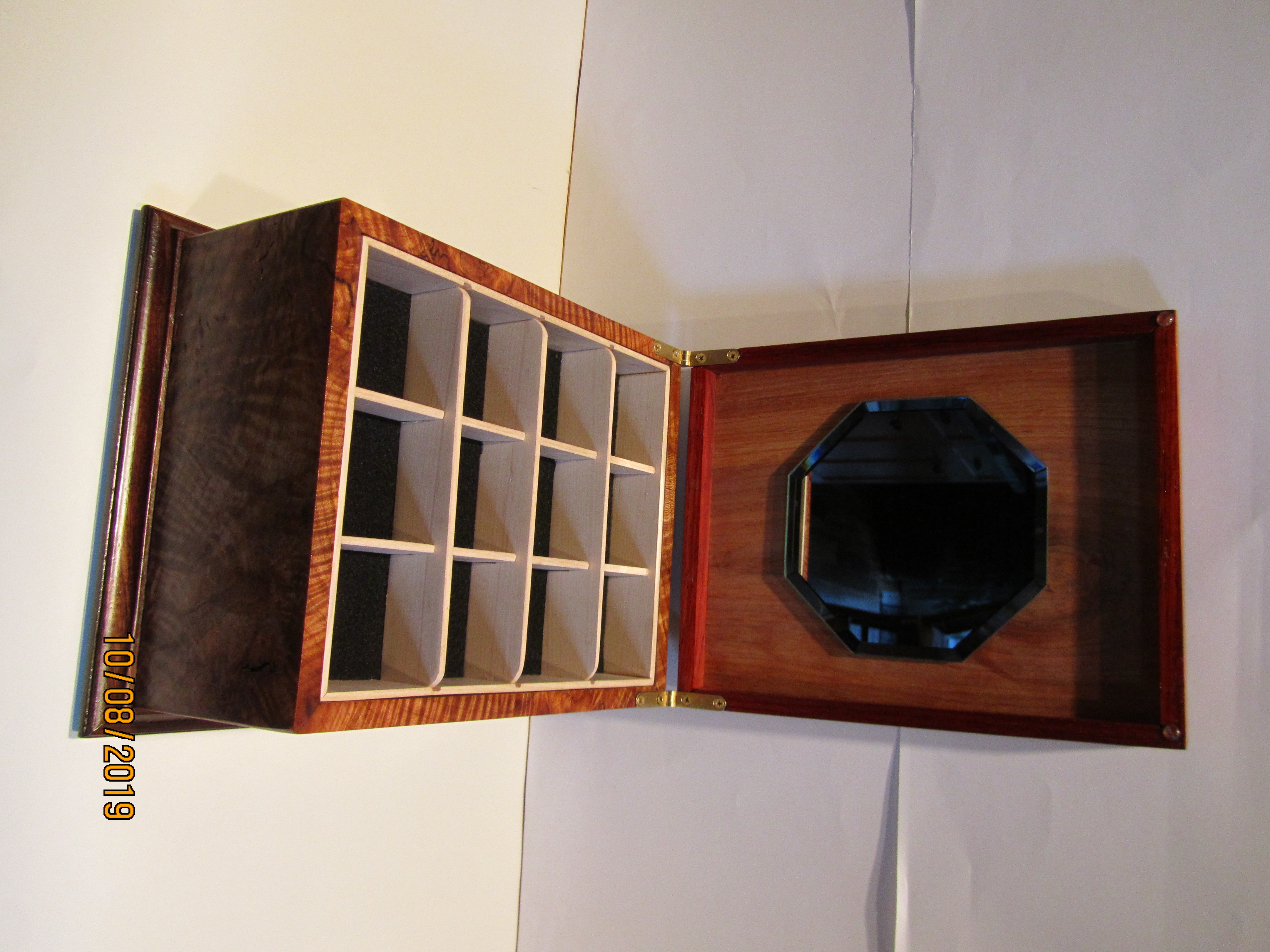 PB#259 French Marquetry 4 Roses $500