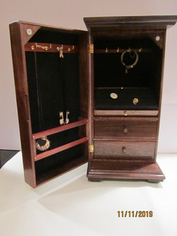 PB#268 Tall Jewelry Case $295