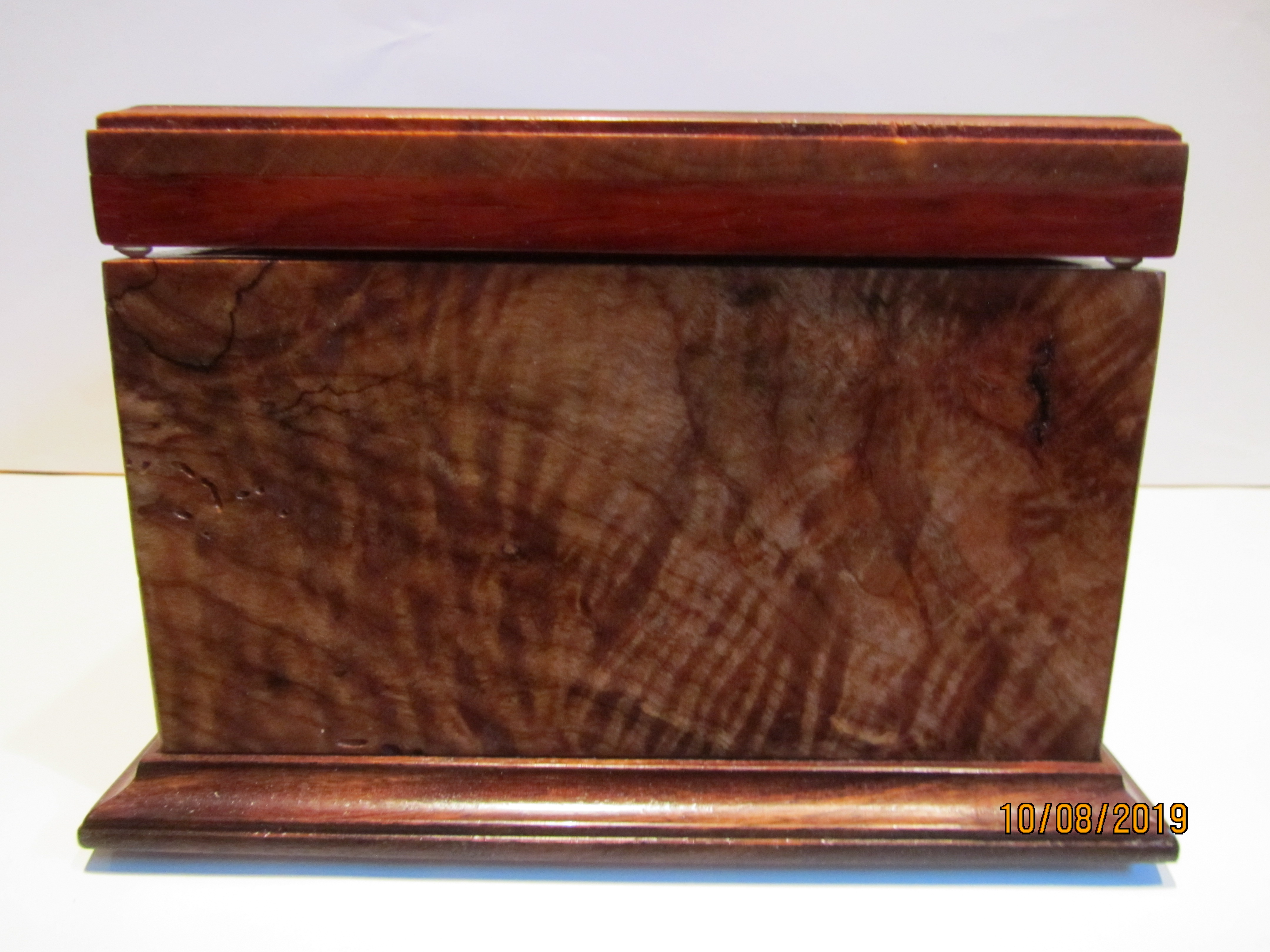 PB#259 French Marquetry Inlay 4 Roses $500