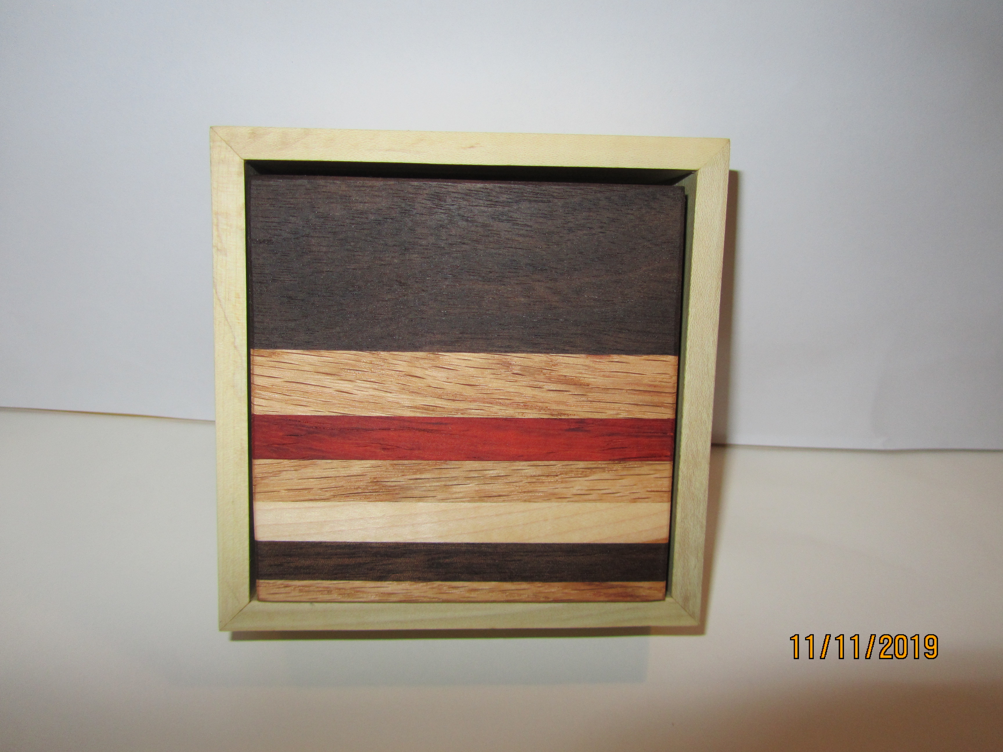 PB#275 4 Coasters in a box (BC Holly