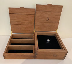 PB#1110 $150 Two Jewelry Boxes Attached