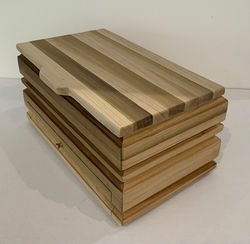 PB#1116 $195 Poplar Jewelry Box