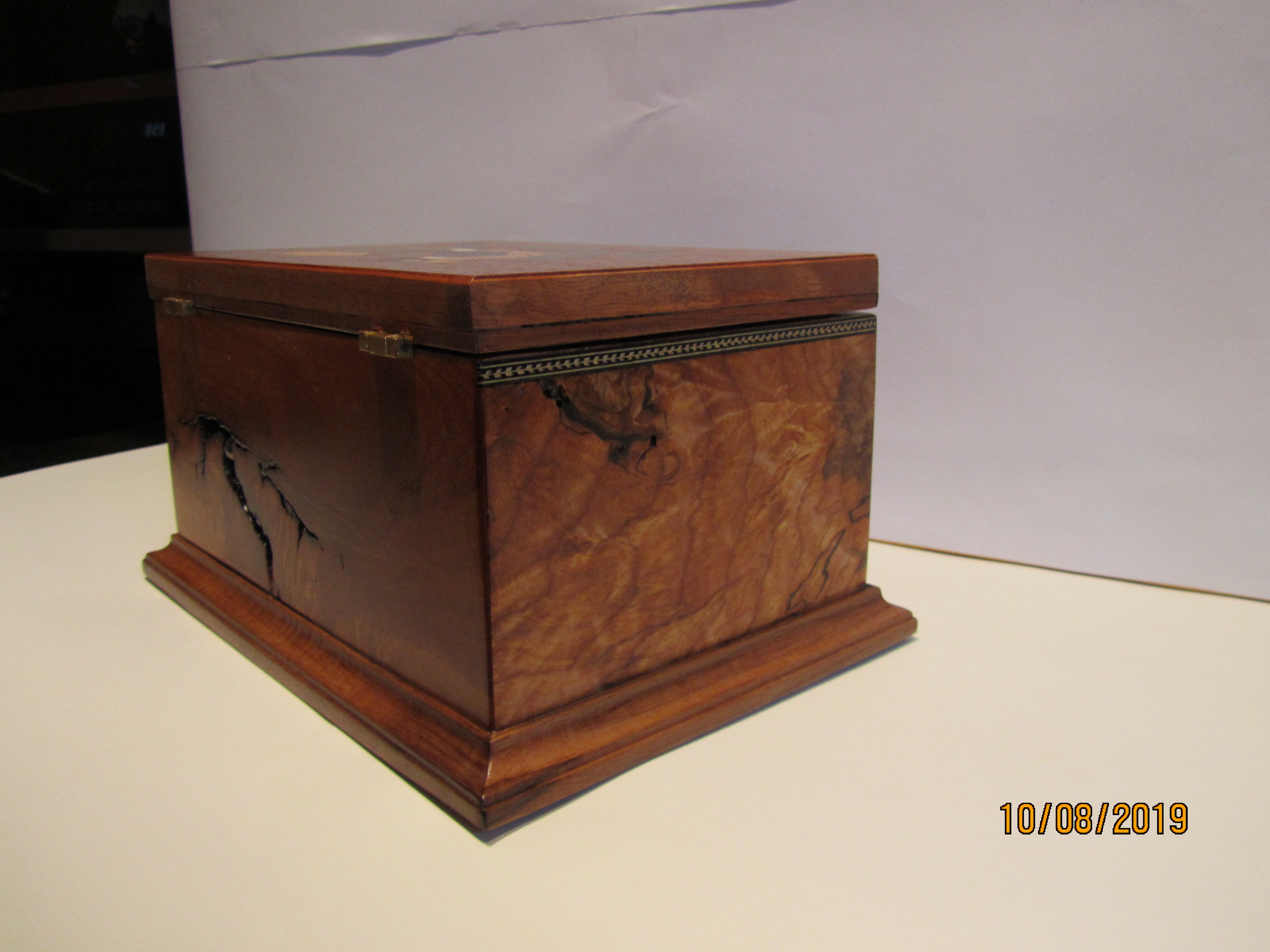 PB#258 French Marquetry Bird $500
