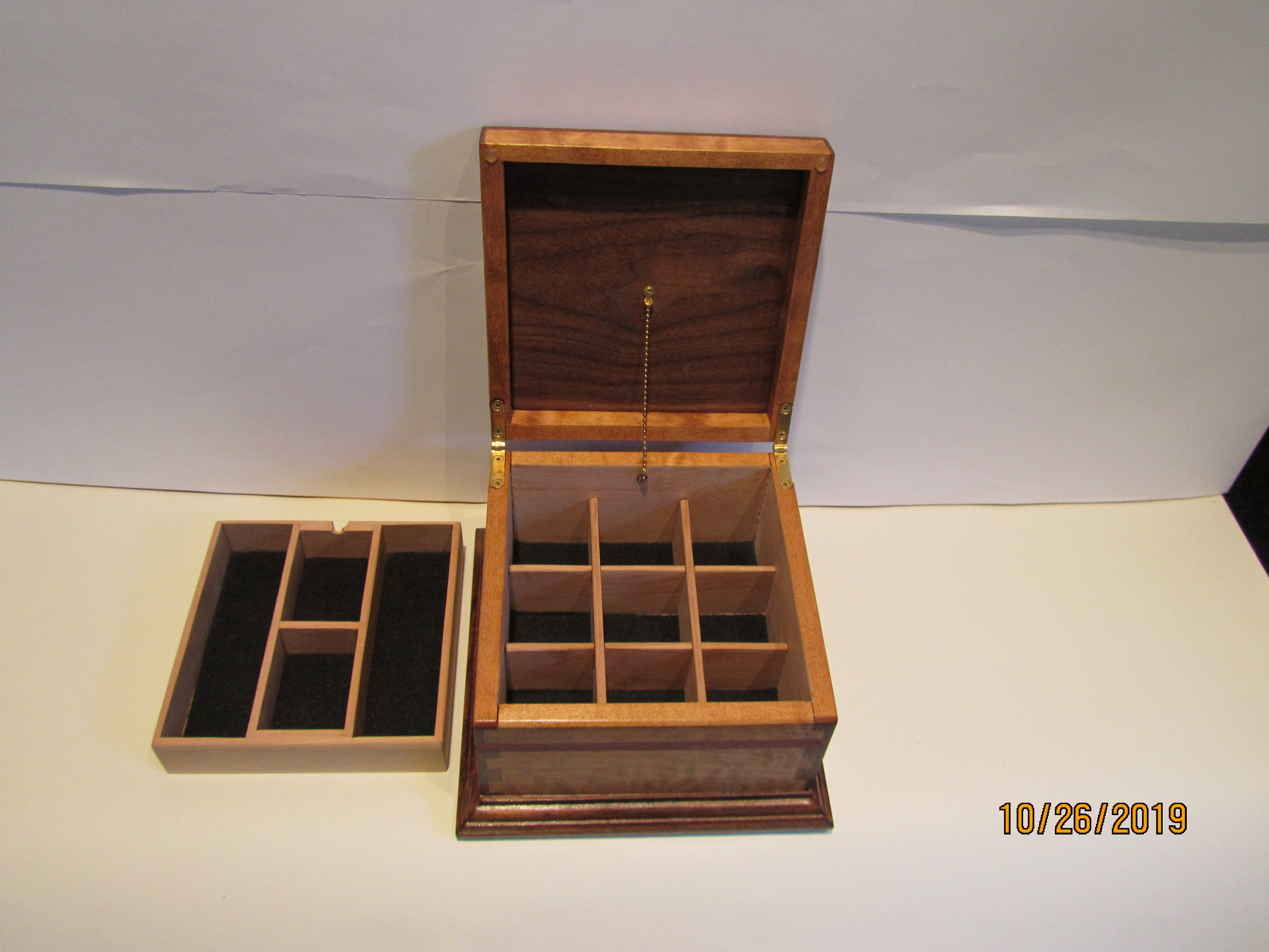 PB#262 French Marquetry Caucasian Fa