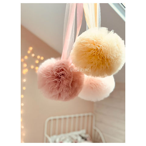 TOAOB 200 Stück Pompons zum Basteln 2 cm Kaffee Farben Serie Pompom