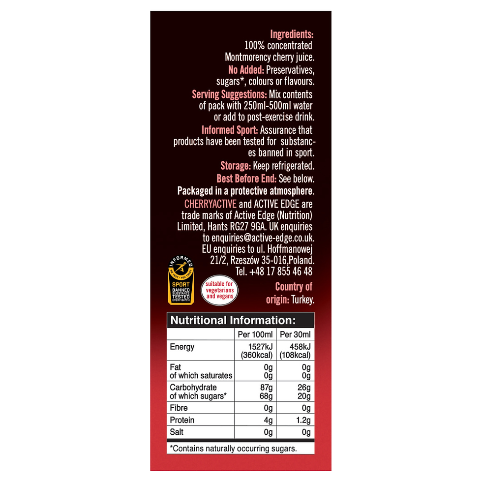Thumbnail: CherryActive® Concentrate On-the-Go 30ml Pack £1.99 (RRP)