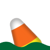 Floating Candy Corn Game Piece