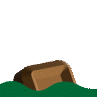 Floating Chocolate Game Piece