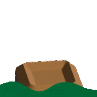 Floating Chocolate Game Piece