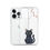 Thumbnail: Cute Kitty Clear Case for iPhone®