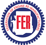 Federation of Engine Re-Manufacturers logo with FER in red letters