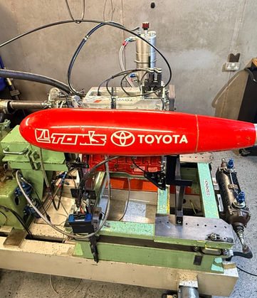 Tom's Toyota Formula 3 with 25mm air restrictor