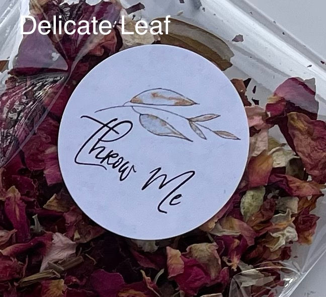 Thumbnail: Confetti DIY Pack for 50 guests inc Confetti, Bag, Personalised Stickers