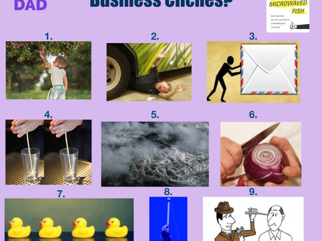 Can you identify these business clichés?
