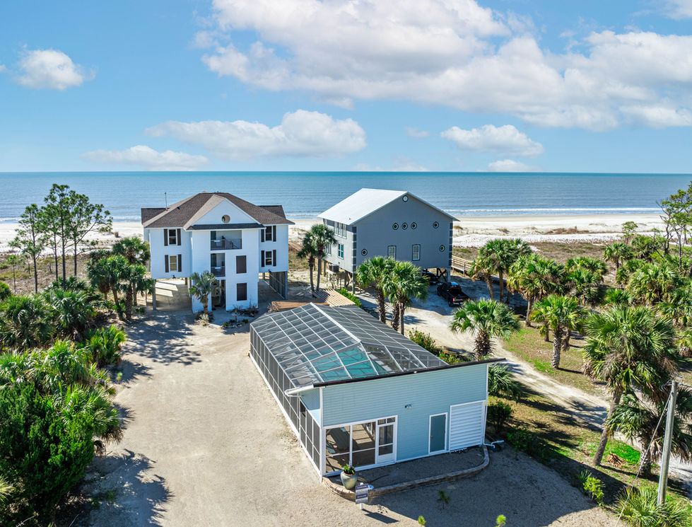 One Acre Property Directly on the Gulf of Mexico