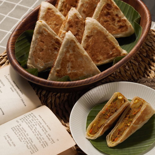 Vegetable Roti 12 In a Pack (Frozen) - FAB | SL Shop