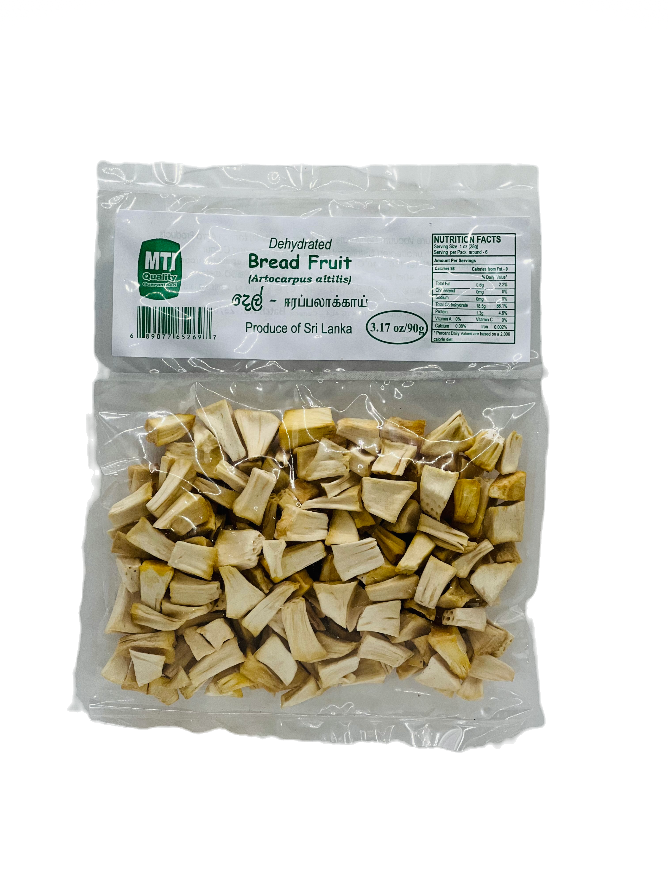 Dehydrated Bread Fruit - 90g